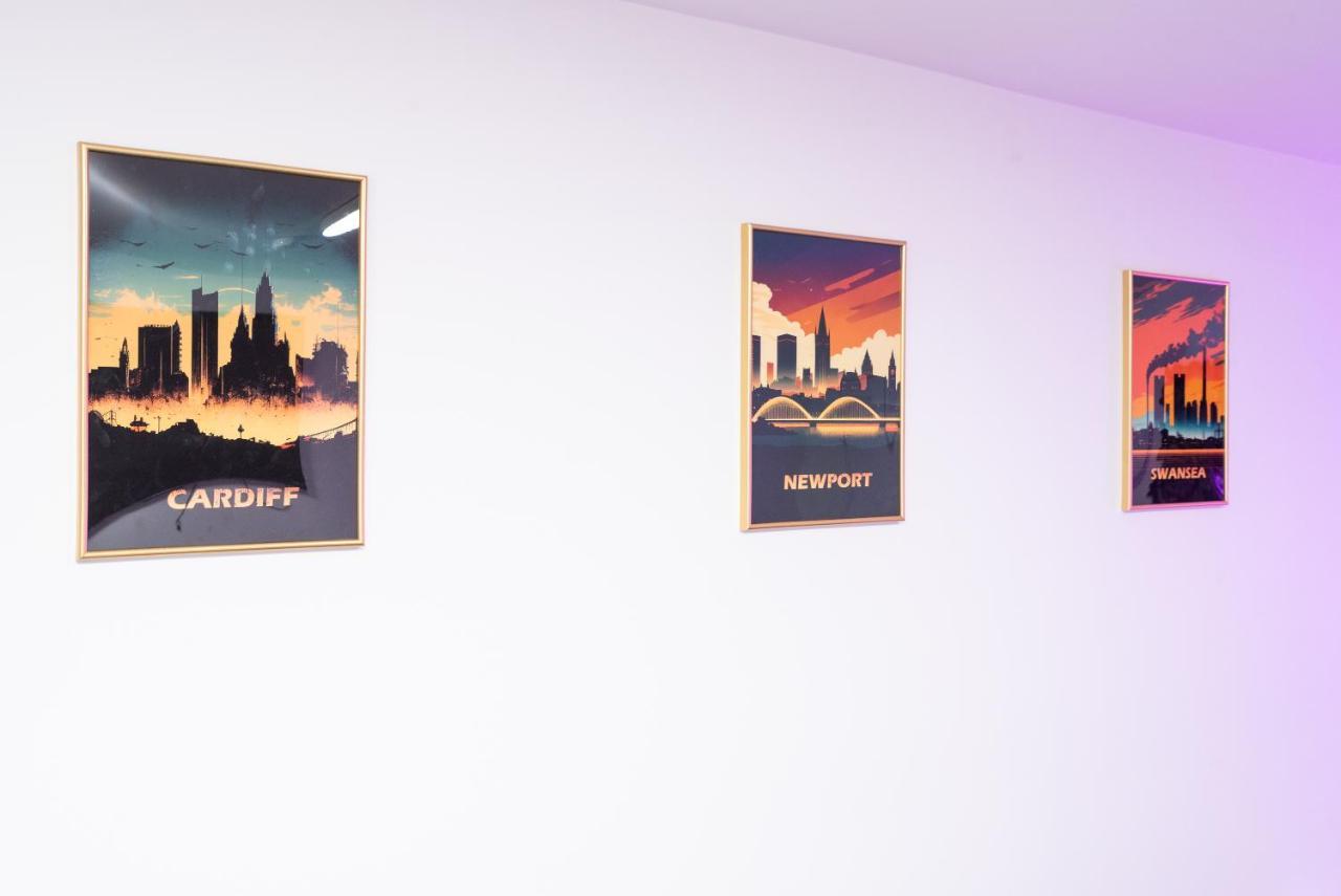 Exquisite Cardiff Apartments- With Garden Lounge & Games Room Экстерьер фото